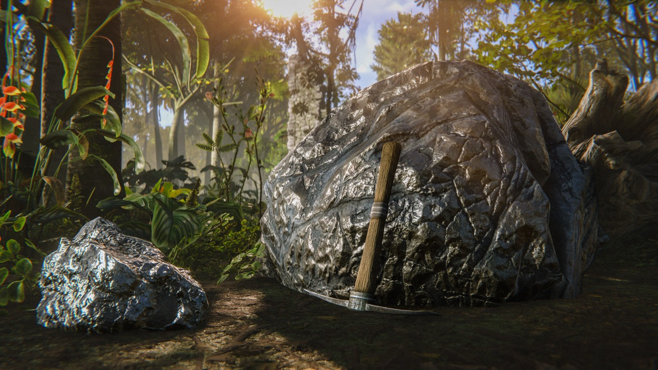 High quality metal ore nodes