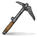 Salvaged pickaxe